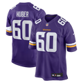 Minnesota Vikings Joe Huber Nike Purple Team Game Jersey