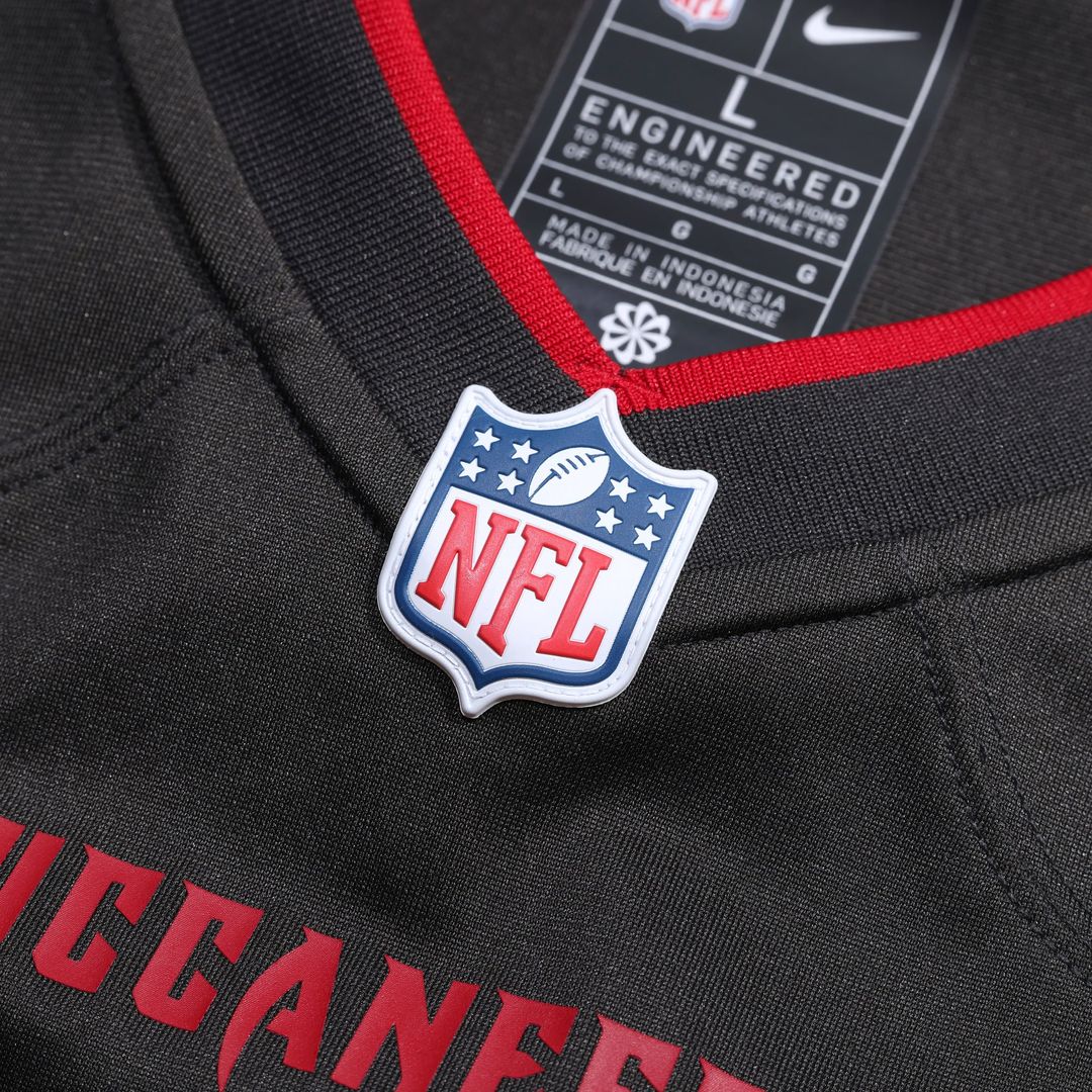 Tampa Bay Buccaneers Emeka Egbuka Nike Red Team Game Jersey