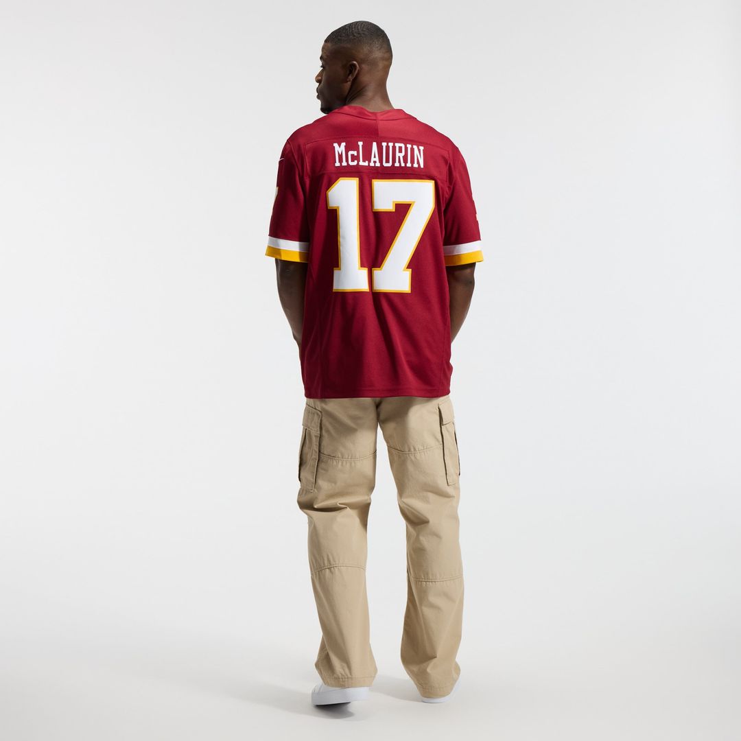 Washington Commanders Terry McLaurin Nike White Vapor F.U.S.E. Stitched Limited Jersey