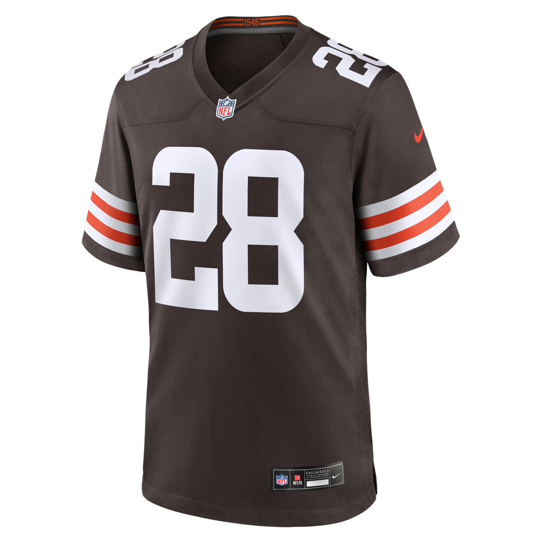 Cleveland Browns Tre Avery Nike Brown Team Game Jersey