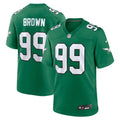 Philadelphia Eagles Jerome Brown Nike Kelly Green Retired Player Alternate Game Jersey