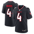Houston Texans Woody Marks Nike Navy Team Game Jersey
