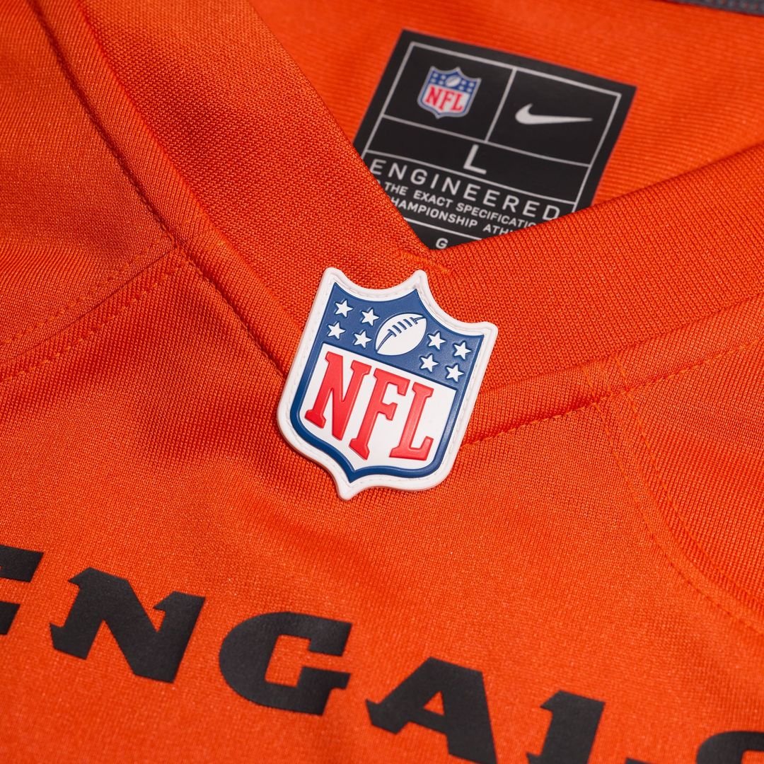 Cincinnati Bengals Nike White Game Custom Jersey