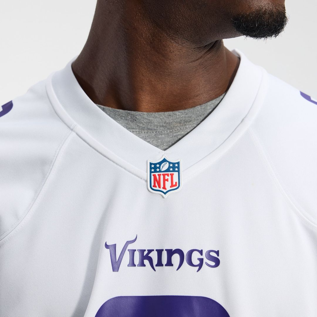 Minnesota Vikings J.J. McCarthy Nike White Game Jersey