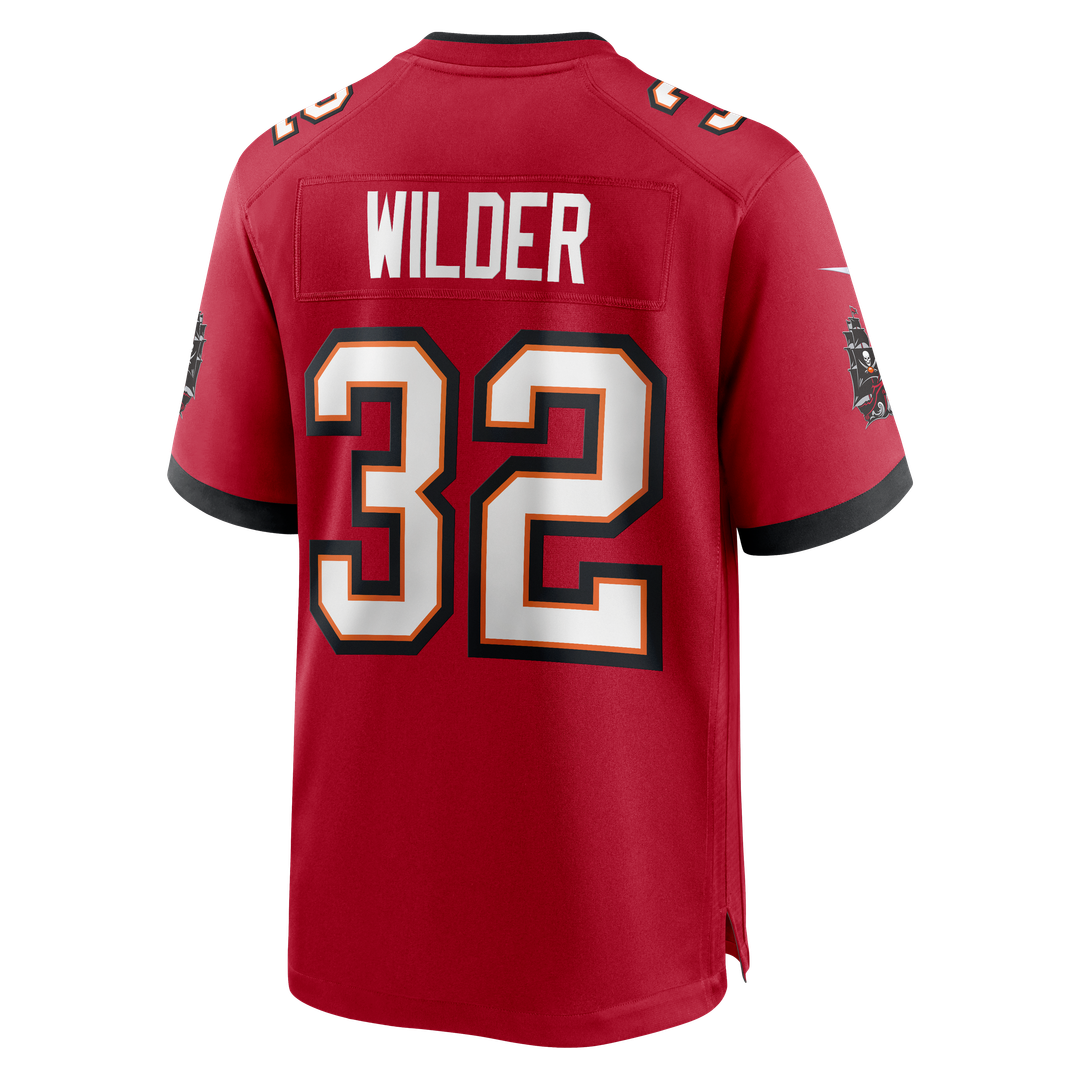 Tampa Bay Buccaneers James Wilder Nike Red Game Retired Player Jersey