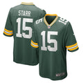 Green Bay Packers Bart Starr Nike Green Retired Player Game Jersey