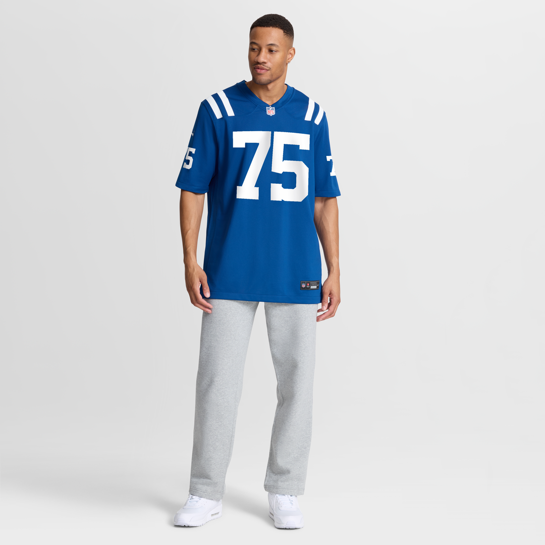 Indianapolis Colts Jalen Travis Nike Royal Team Game Jersey