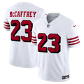 San Francisco 49ers Christian McCaffrey Nike White Alternate Vapor F.U.S.E. Stitched Limited Jersey