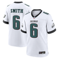 Philadelphia Eagles DeVonta Smith Nike White Game Jersey