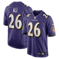 Baltimore Ravens Rasheen Ali Nike Purple Team Game Jersey
