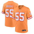 Tampa Bay Buccaneers Derrick Brooks Nike Orange Throwback Game Jersey