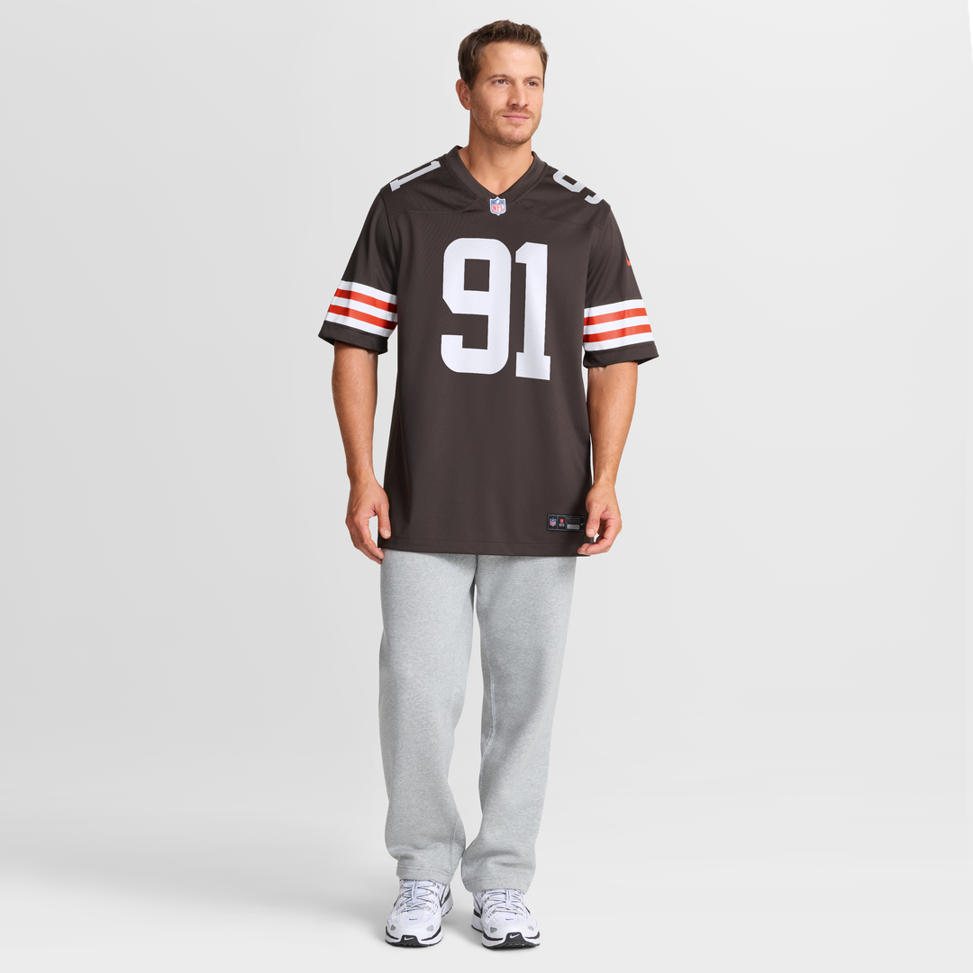 Cleveland Browns Alex Wright Nike Brown Team Game Jersey