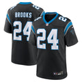 Carolina Panthers Jonathon Brooks Nike Black Game Jersey