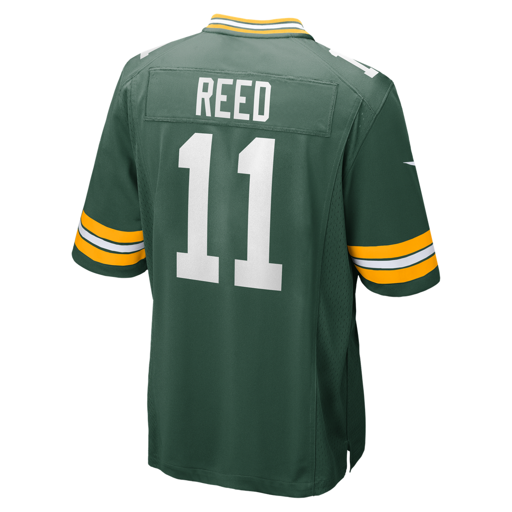 Green Bay Packers Jayden Reed Nike Green Game Jersey