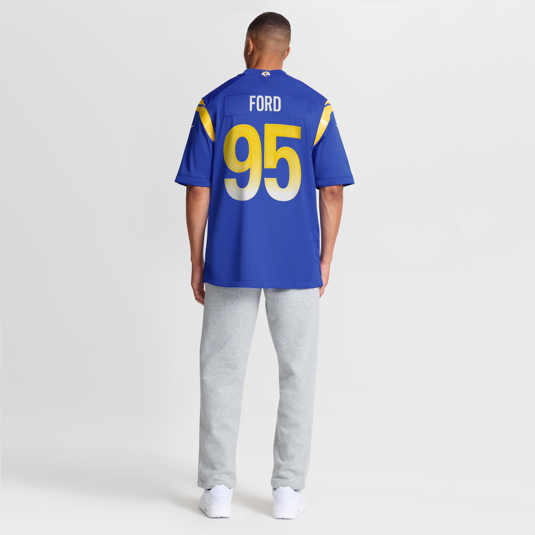 Los Angeles Rams Poona Ford Nike Royal Team Game Jersey