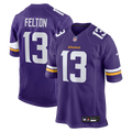 Minnesota Vikings Tai Felton Nike Purple Team Game Jersey