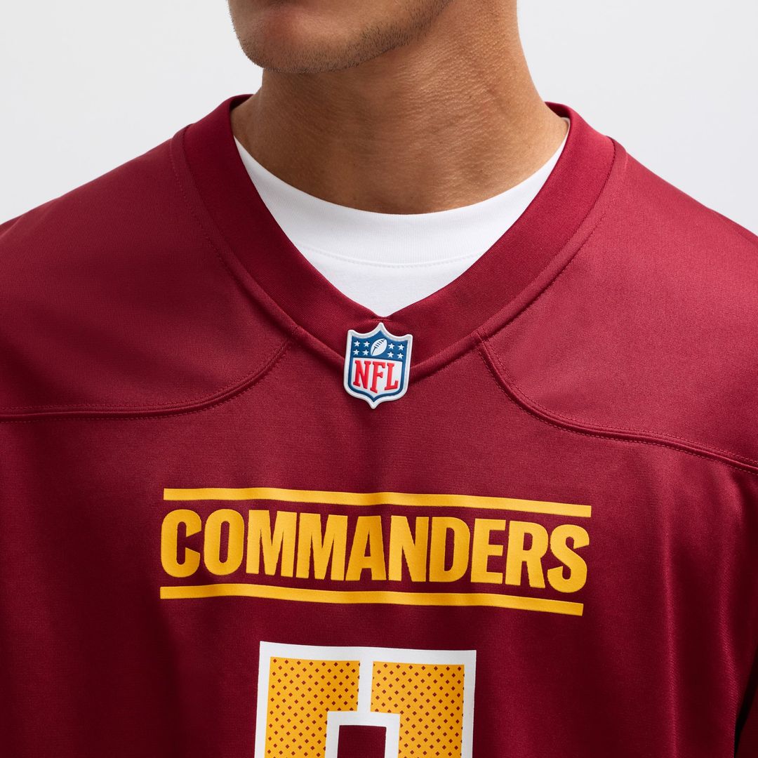 Washington Commanders Jayden Daniels Nike Burgundy Player Game Jersey