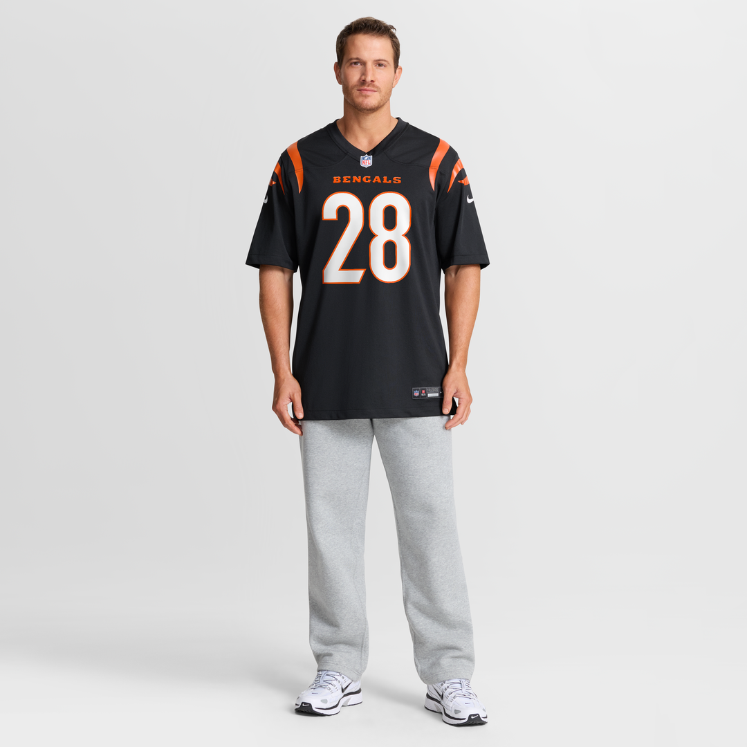 Cincinnati Bengals Josh Newton Nike Black Game Jersey