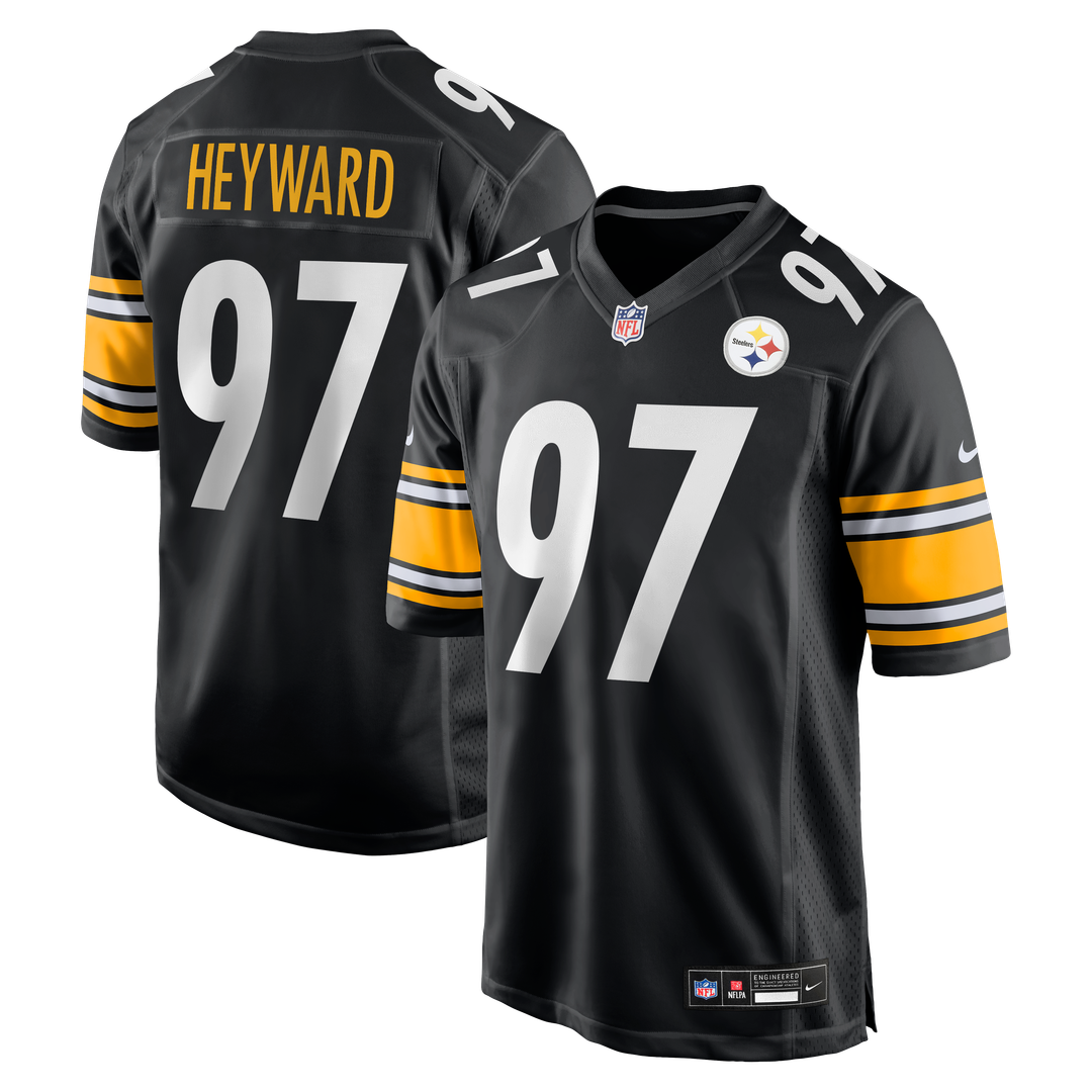 Pittsburgh Steelers Cameron Heyward Nike Gold Alternate 1933 Throwback Game Jersey