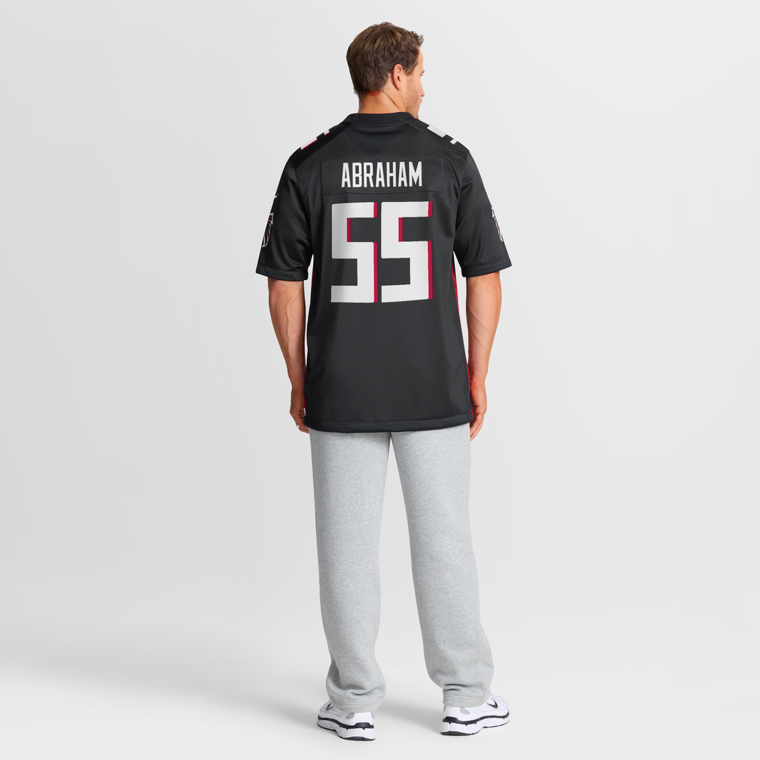 Atlanta Falcons John Abraham Nike Black Game Retired Player Jersey