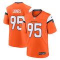 Denver Broncos Sai'vion Jones Nike Orange Team Game Jersey