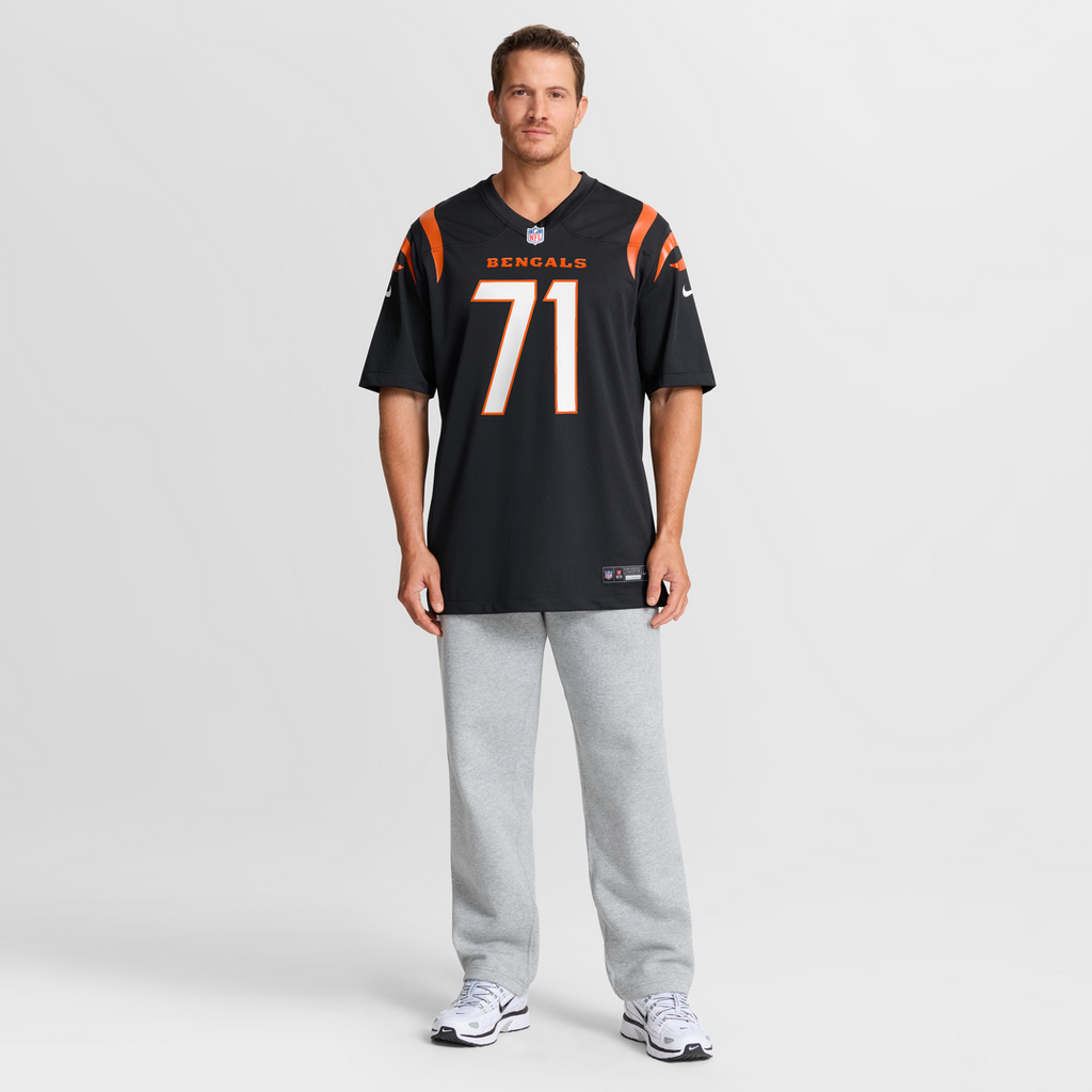 Cincinnati Bengals Amarius Mims Nike Black Player Game Jersey