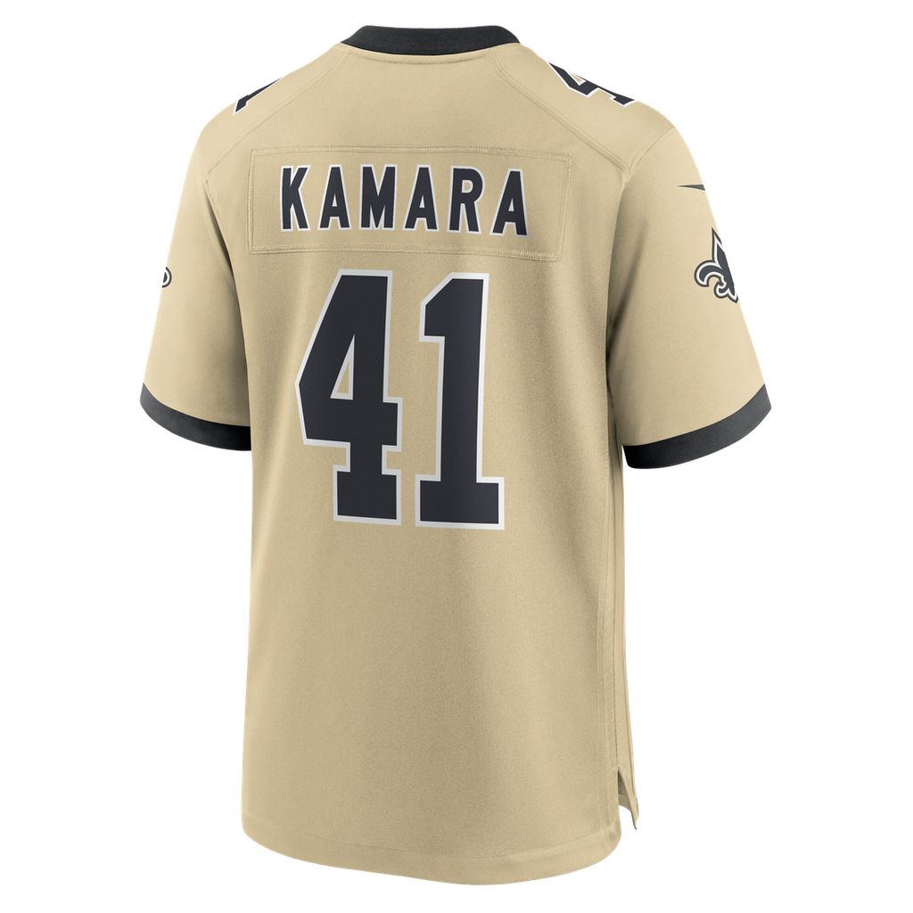 New Orleans Saints Alvin Kamara Nike White Alternate Game Jersey