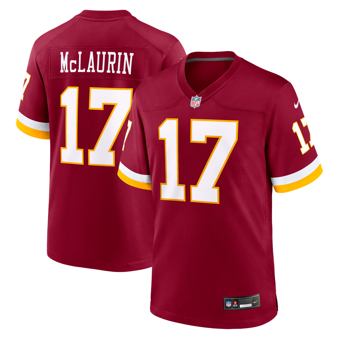 Hail Raiser Washington Commanders Terry McLaurin Nike Black Alternate Game Jersey