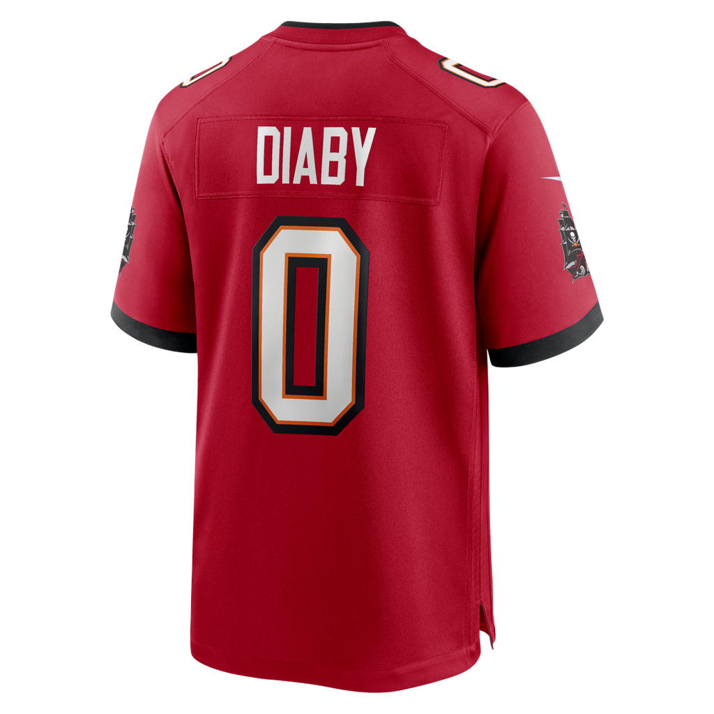 Tampa Bay Buccaneers YaYa Diaby Nike Red Game Jersey
