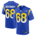 Los Angeles Rams David Quessenberry Nike Royal Team Game Jersey