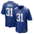 New York Giants Nic Jones Nike Royal Team Game Jersey