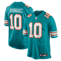 Miami Dolphins Jacob Rodriguez Nike Aqua Alternate Game Jersey