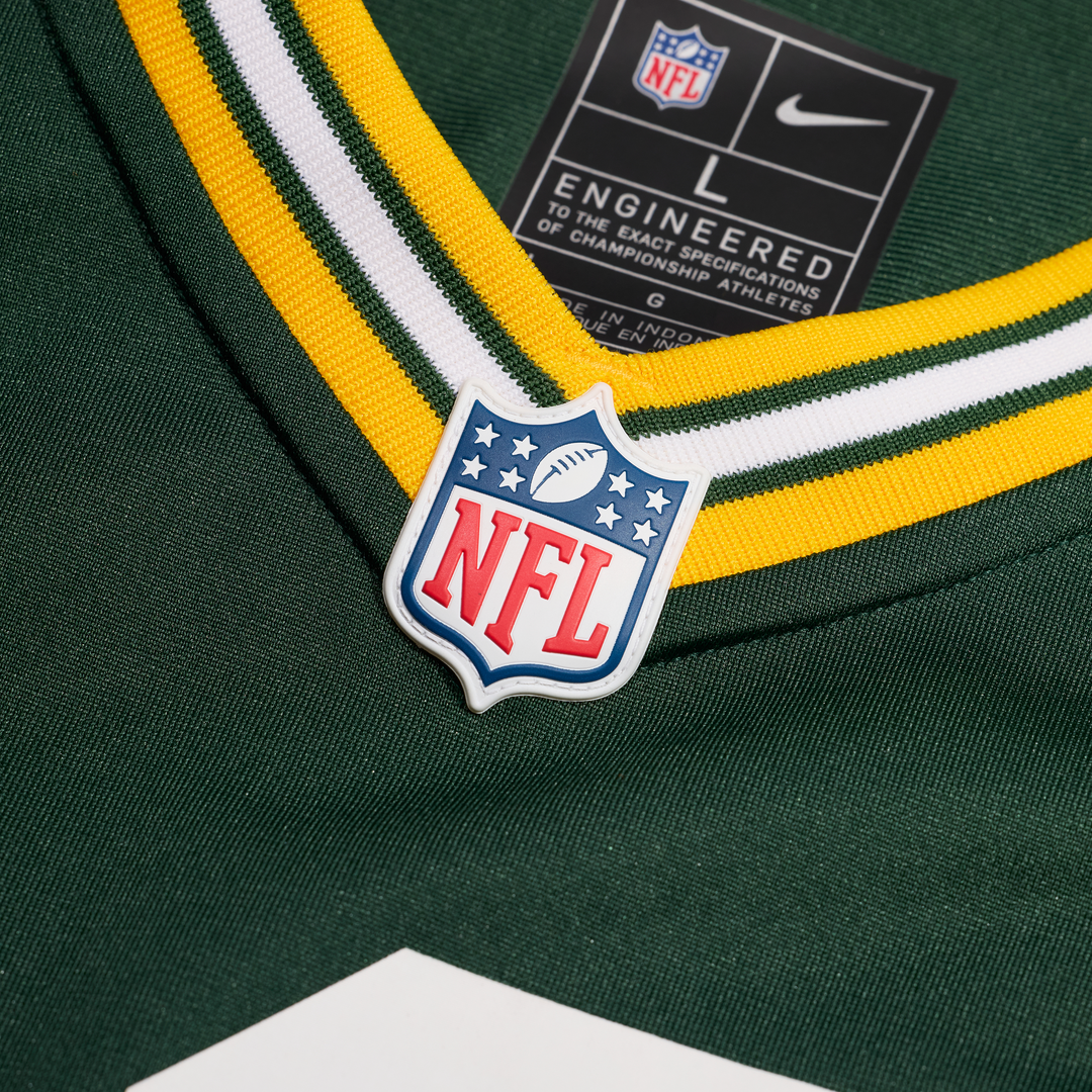 Green Bay Packers Brant Banks Nike Green Team Game Jersey
