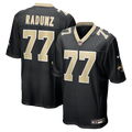 New Orleans Saints Dillon Radunz Nike Black Team Game Jersey