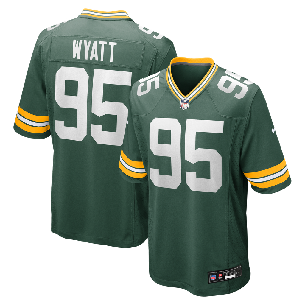 Green Bay Packers Devonte Wyatt Nike Green Player Game Jersey
