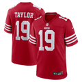 San Francisco 49ers Trent Taylor Nike Scarlet Team Game Jersey