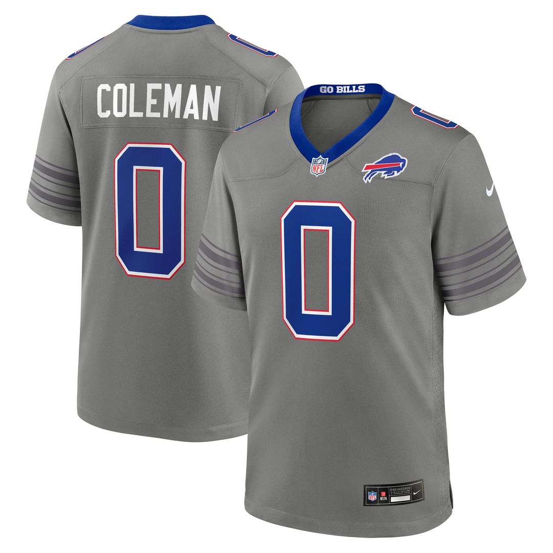 Buffalo Bills Keon Coleman Nike Red Alternate Game Jersey