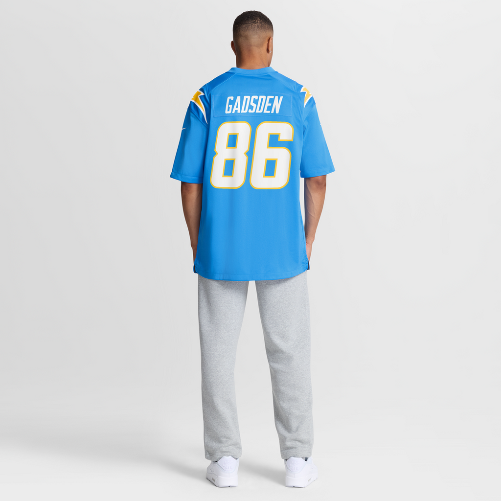 Los Angeles Chargers Oronde Gadsden Nike Gold Alternate Charger Power Game Jersey