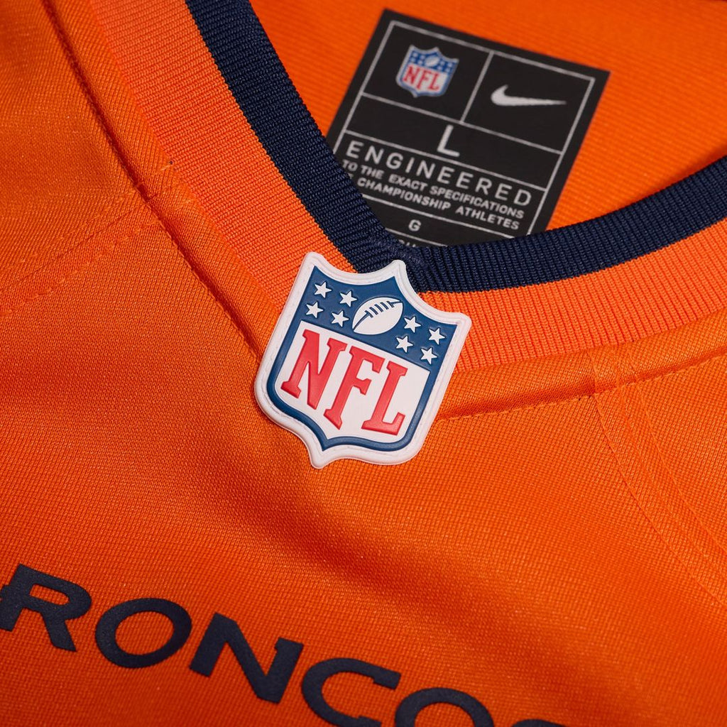 Denver Broncos Devon Key Nike Orange Team Game Jersey