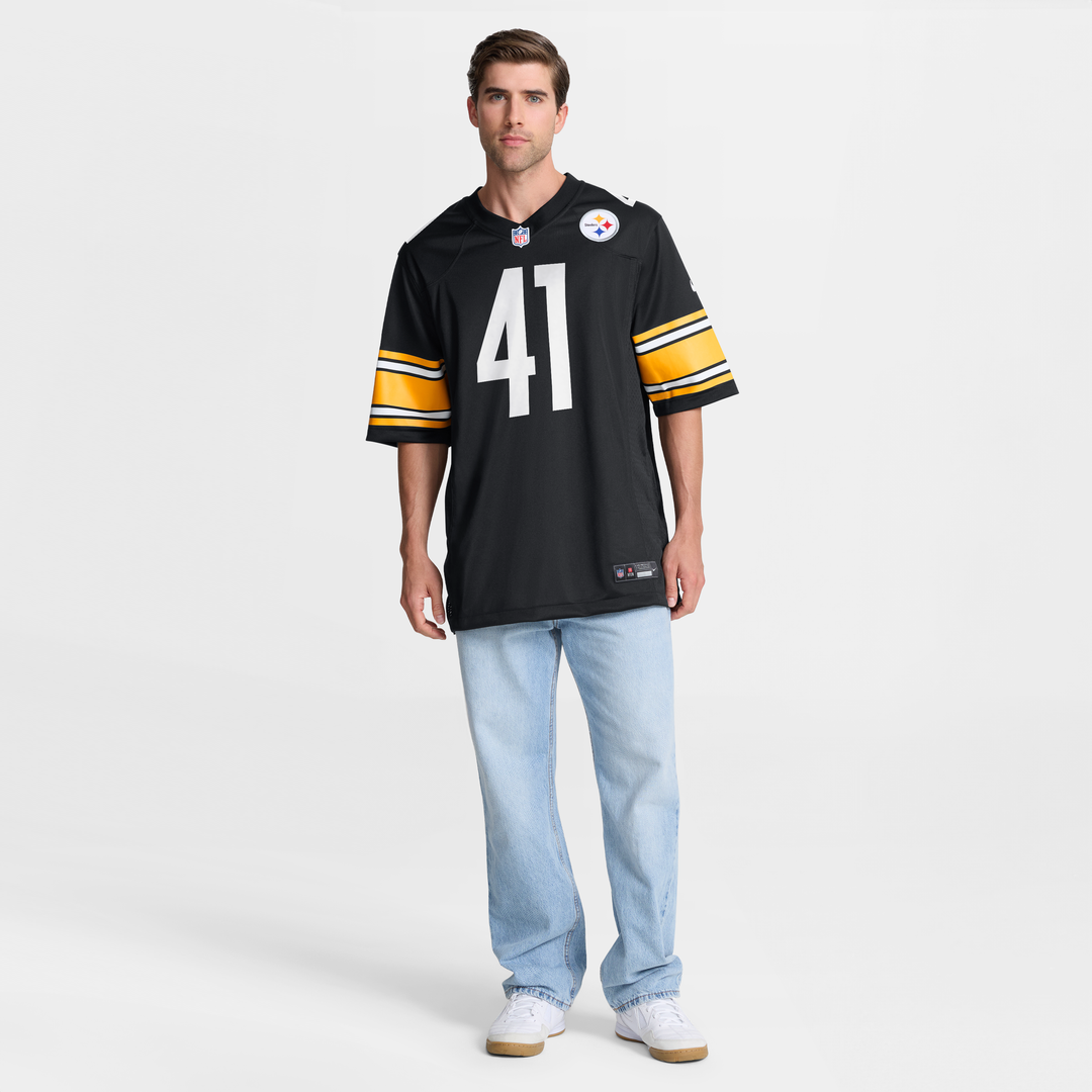 Pittsburgh Steelers Payton Wilson Nike Black Game Jersey
