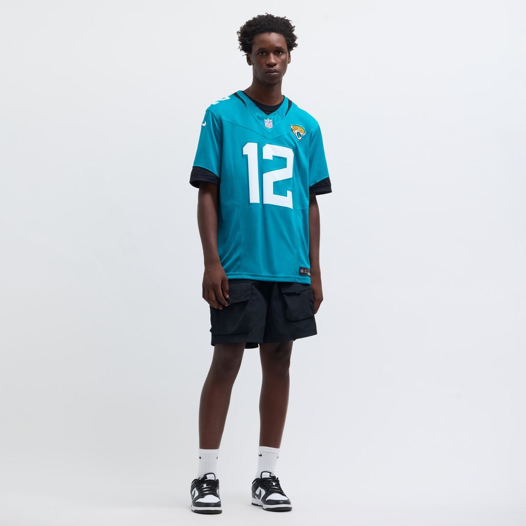 Jacksonville Jaguars Travis Hunter Nike Teal Team Limited Jersey