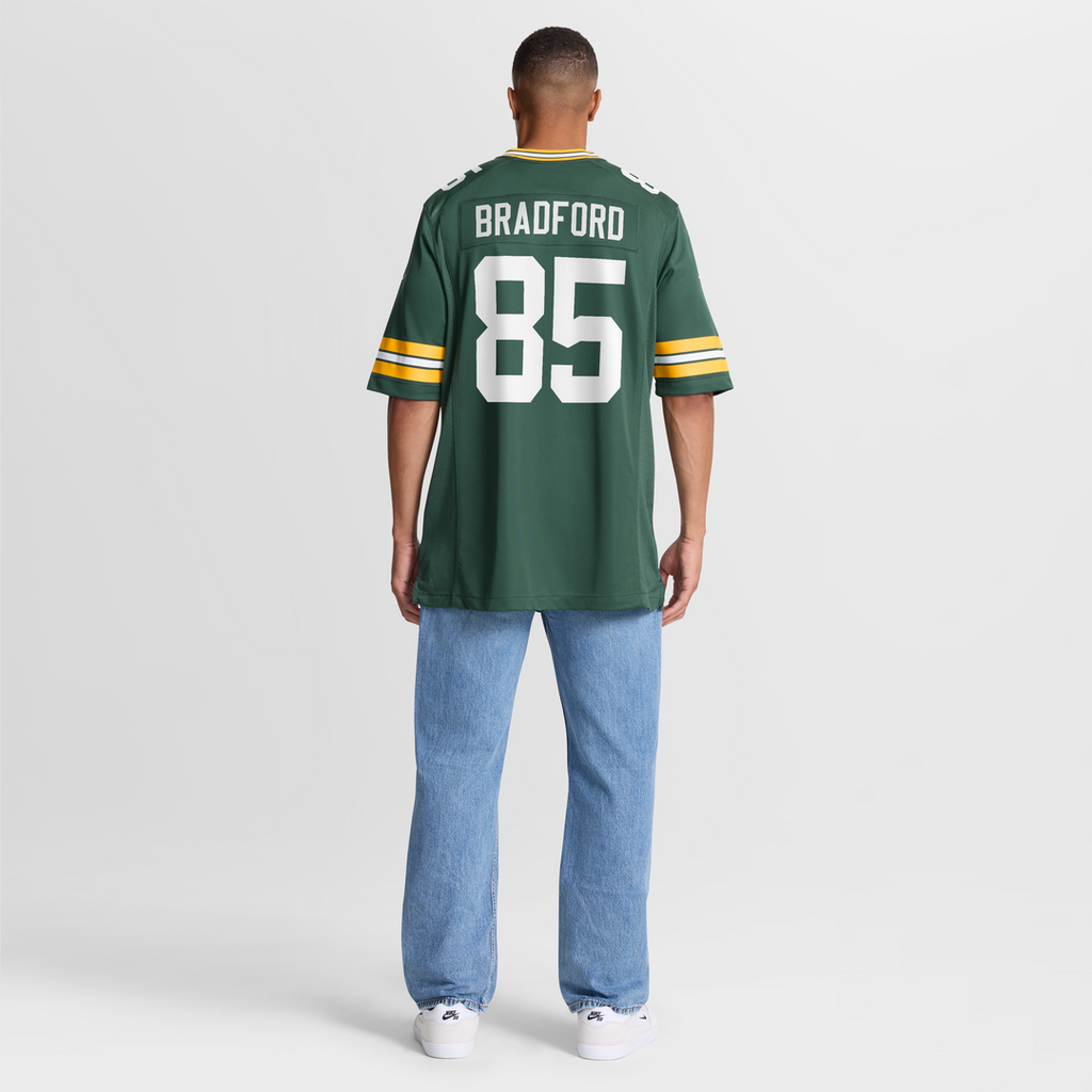Green Bay Packers Corey Bradford Nike Green Retired Player Jersey