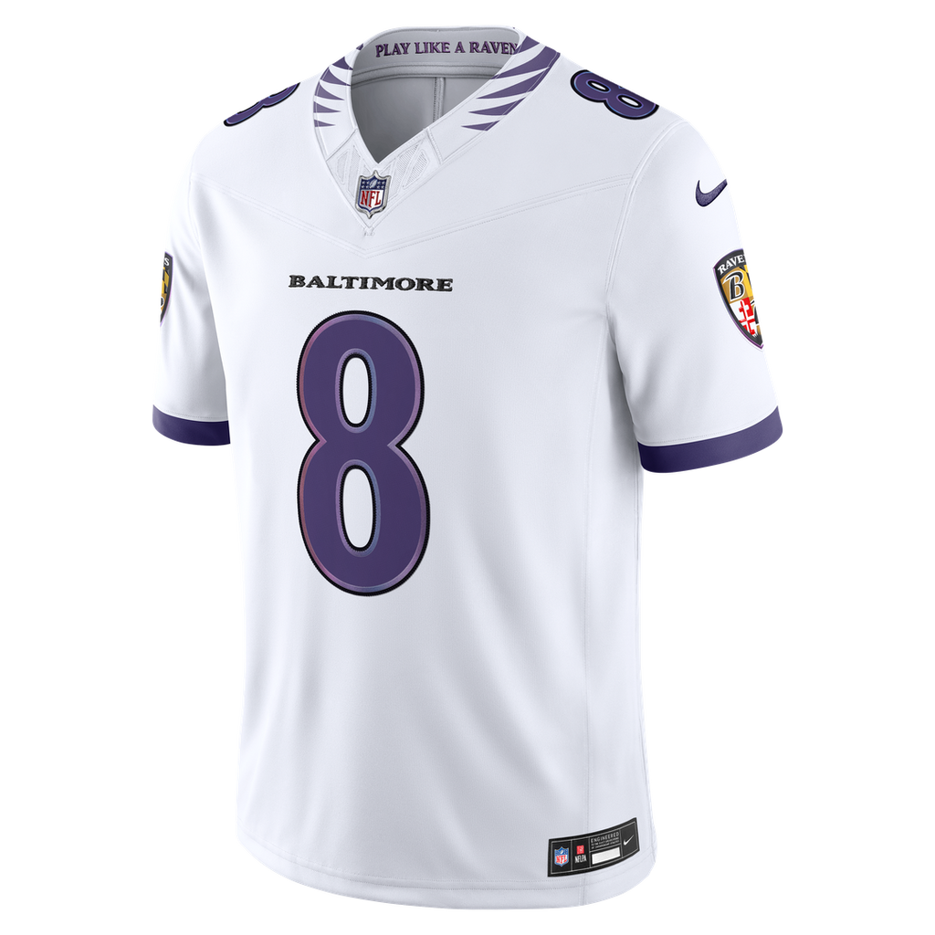 Baltimore Ravens Lamar Jackson Nike Black Alternate Alternate Vapor F.U.S.E. Stitched Limited Jersey