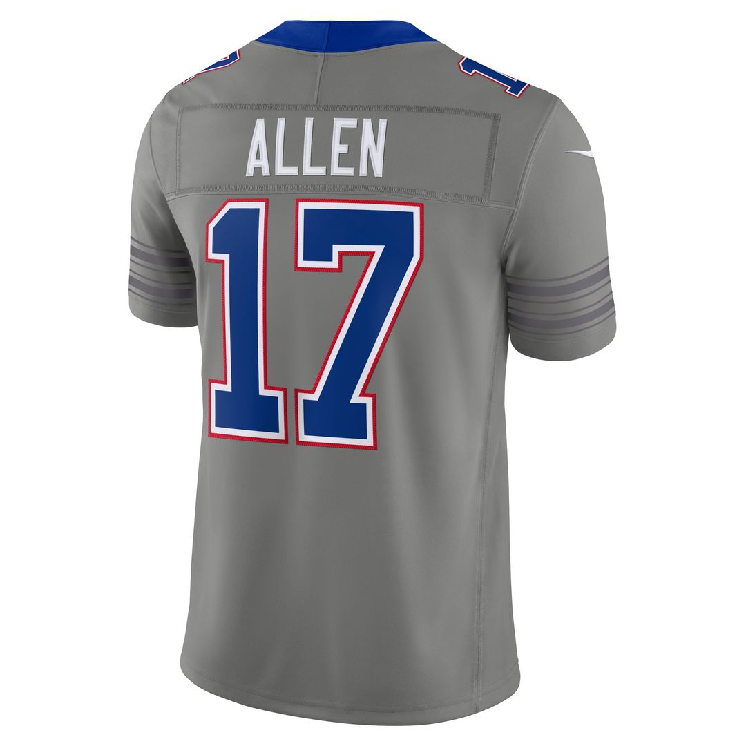 Buffalo Bills Josh Allen Nike Red Alternate Vapor F.U.S.E. Stitched Limited Jersey