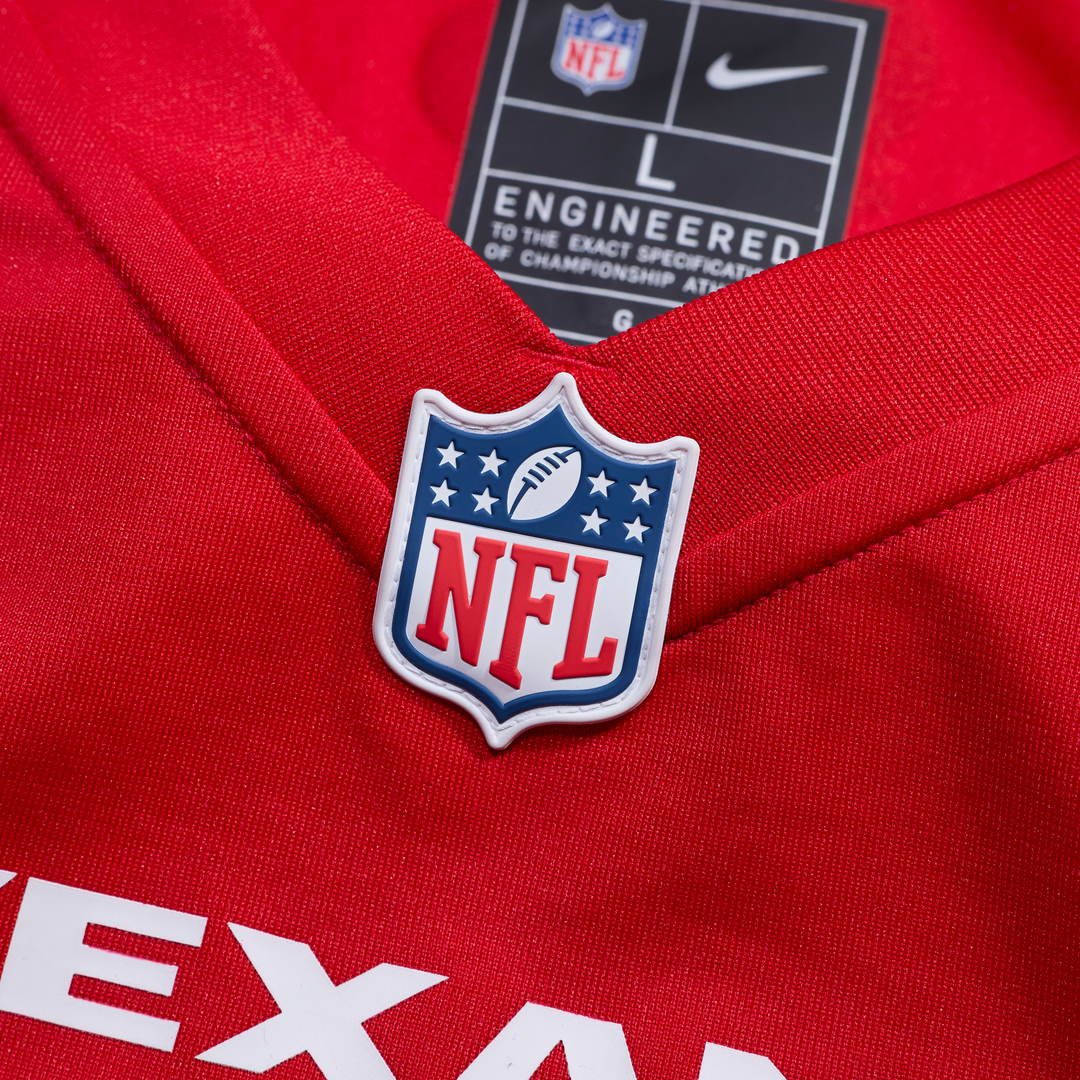 Houston Texans Azeez Al-Shaair Nike Navy Team Game Jersey