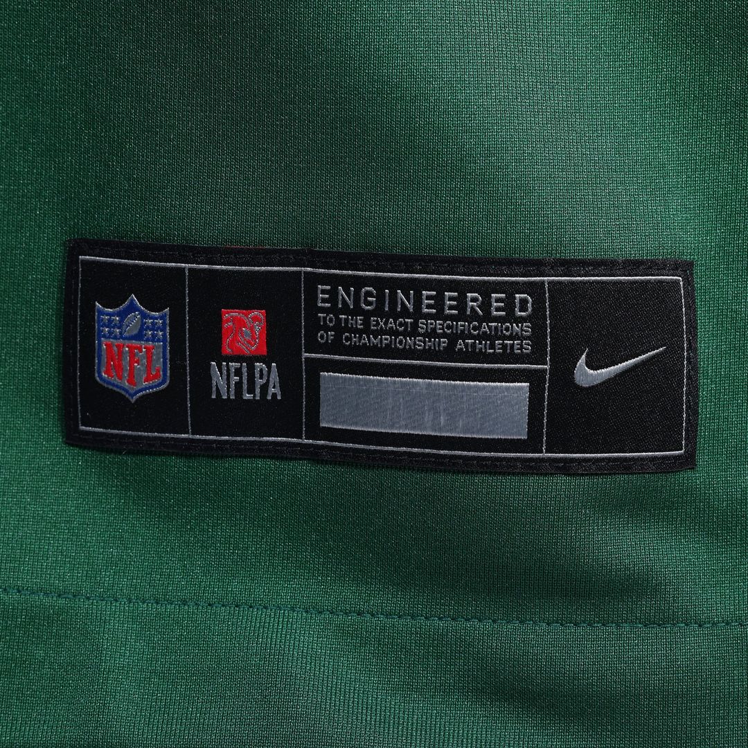 New York Jets Braelon Allen Nike Legacy Green Game Jersey
