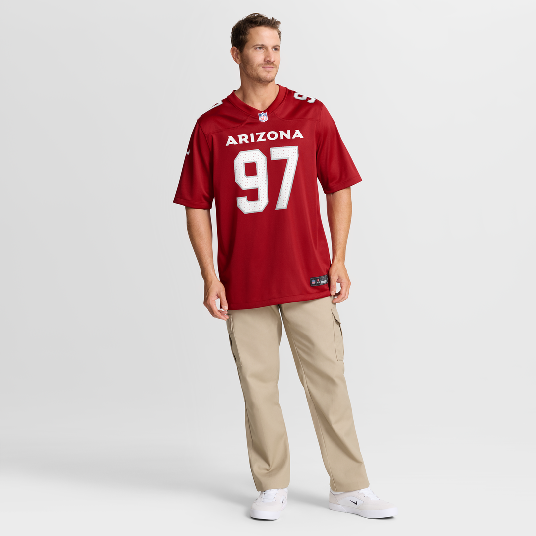 Arizona Cardinals Walter Nolen Nike Cardinal Game Player Jersey