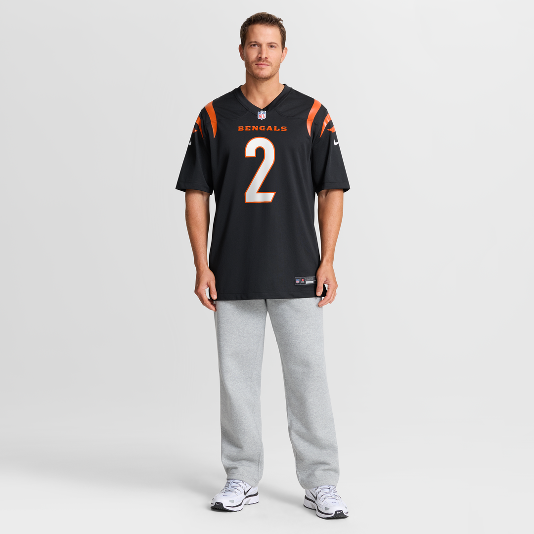 Cincinnati Bengals Evan McPherson Nike Black Game Jersey