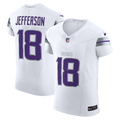 Minnesota Vikings Justin Jefferson Nike White Alternate Vapor F.U.S.E. Elite Player Jersey