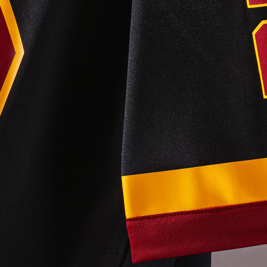 Washington Commanders Nike Black Hail Raiser Alternate Custom Game Jersey